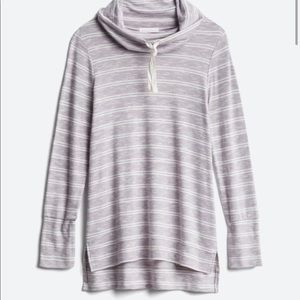 Lidy Cowl Neck Hi-Low Knit Top